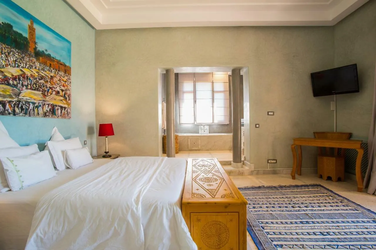 Villa Koutoubia, Jardin Luxuriant, Piscine Et Spa 마라케시